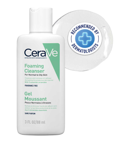 Cleanser for oily skin for acne-prone and fresh face