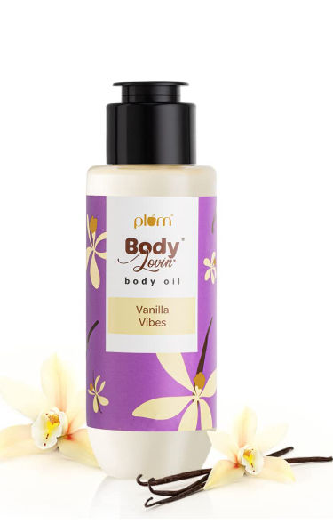 Plum Vanilla Vibes Body Massage Oil