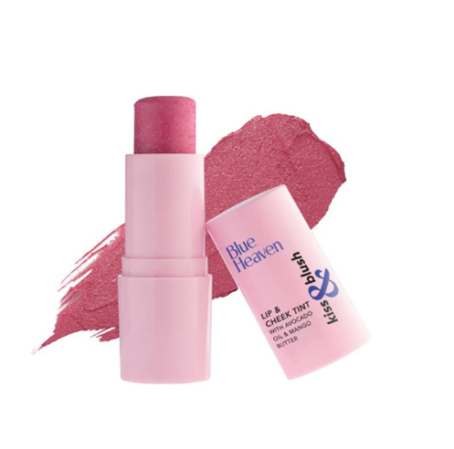 Blue Heaven Kiss & Blush Lip and Cheek Tint with Avocado Oil & Mango Butter