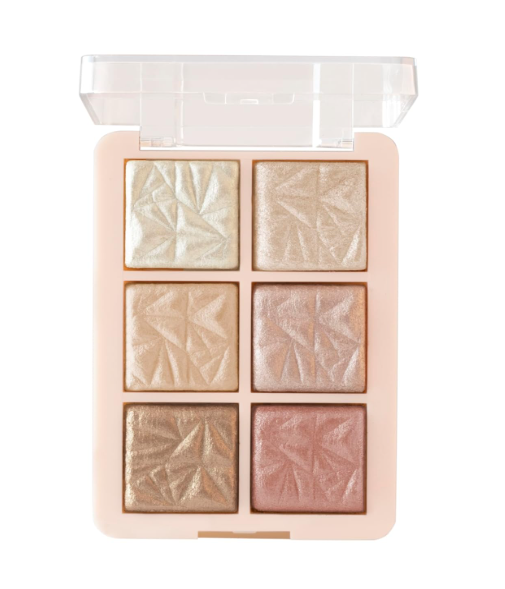 MARS Glowzilla 6 Colour Highlighter Makeup Palette – Stunning Radiant Glow
