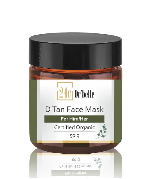 24cOrbelle De Tan Face Mask – De Tan Face Pack for Glowing Skin