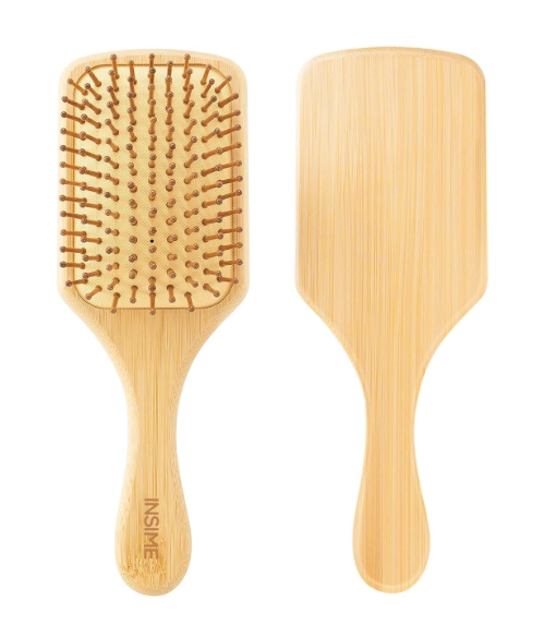 Wooden Hair Brush – Bamboo Bristle Hairbrush