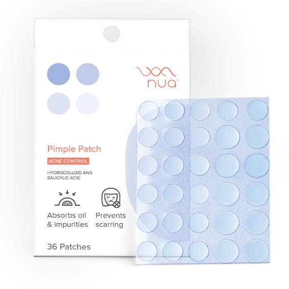 “Nua best pimple patch hydrocolloid salicylic acid 36 patches”