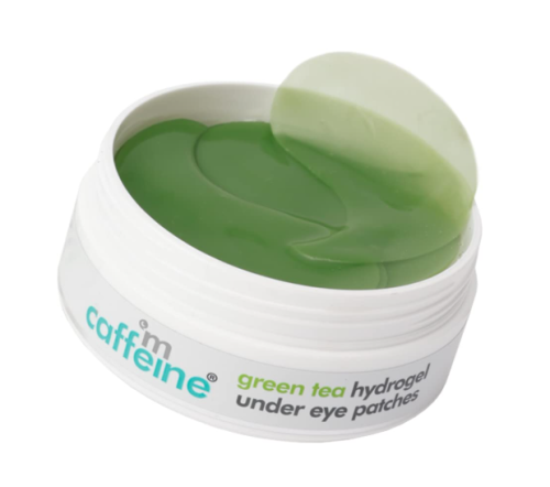 mCaffeine Green Tea hydrogel eye under patches dark circle depuff